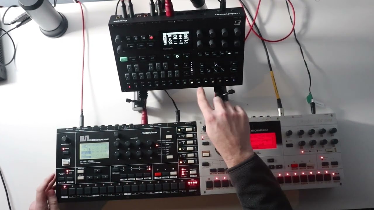 Feburary 6th   Machinedrum Monomachine & Tonverk