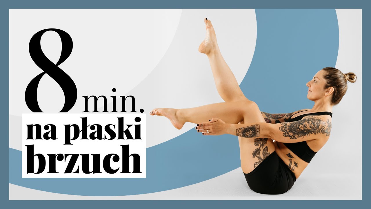 8 MIN - Wzmacnianie brzucha | POZIOM ★★☆☆ |