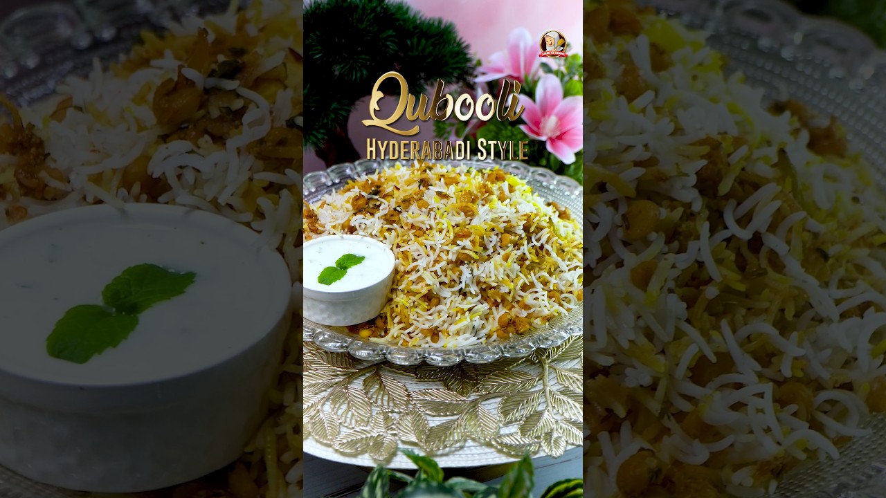 Quick & Easy Hyderabadi Qubooli Recipe By Ammi Ke Khane #ammikekhane #Qubooli