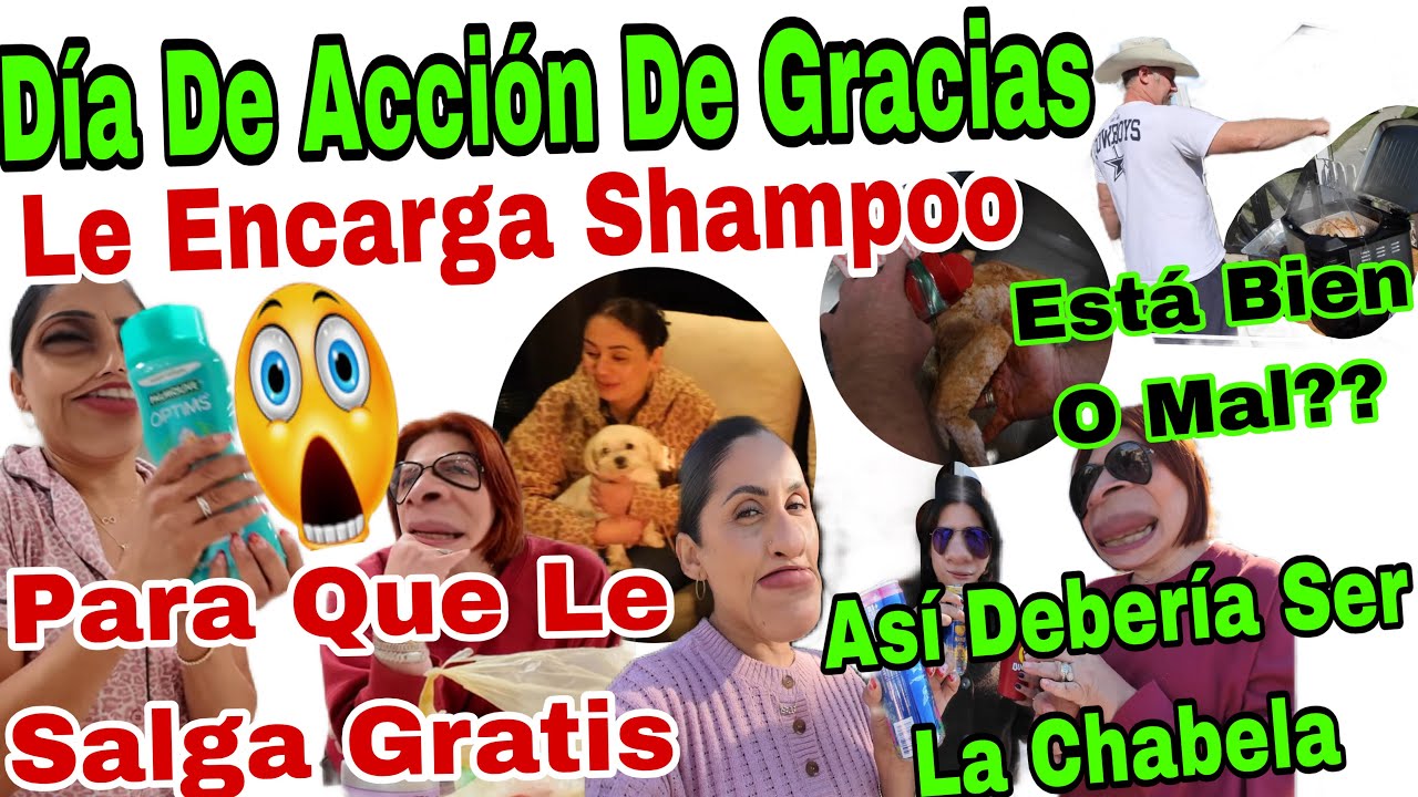 Le Encarga Shampoo🧴 Para Que Le Salga Gratis🙄🤯Está Bien O Mal❓🦃Día De Acción De Gracias😱Así Debería 
