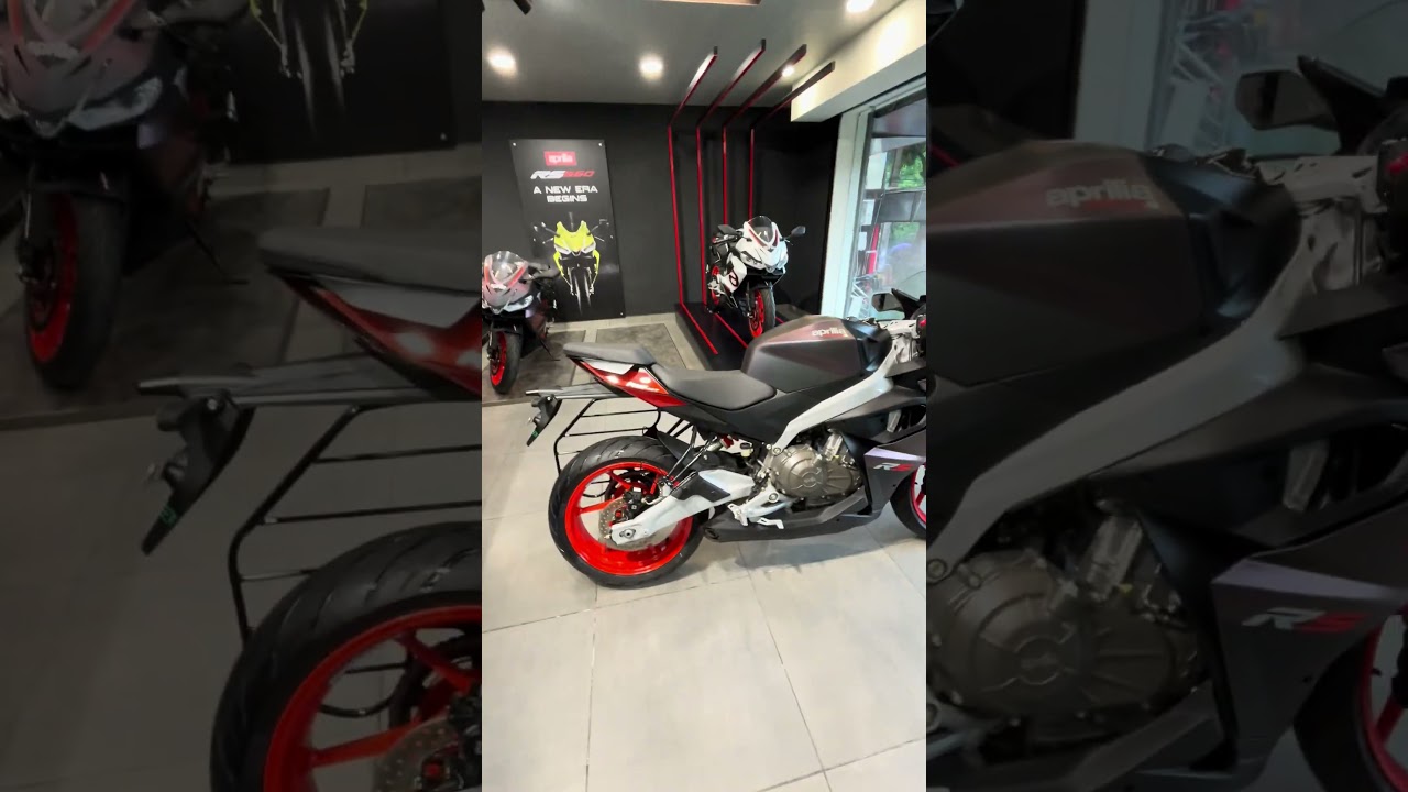 Aprilia RS457 colour options. #aprilia #apriliaindia #rs457 #colours