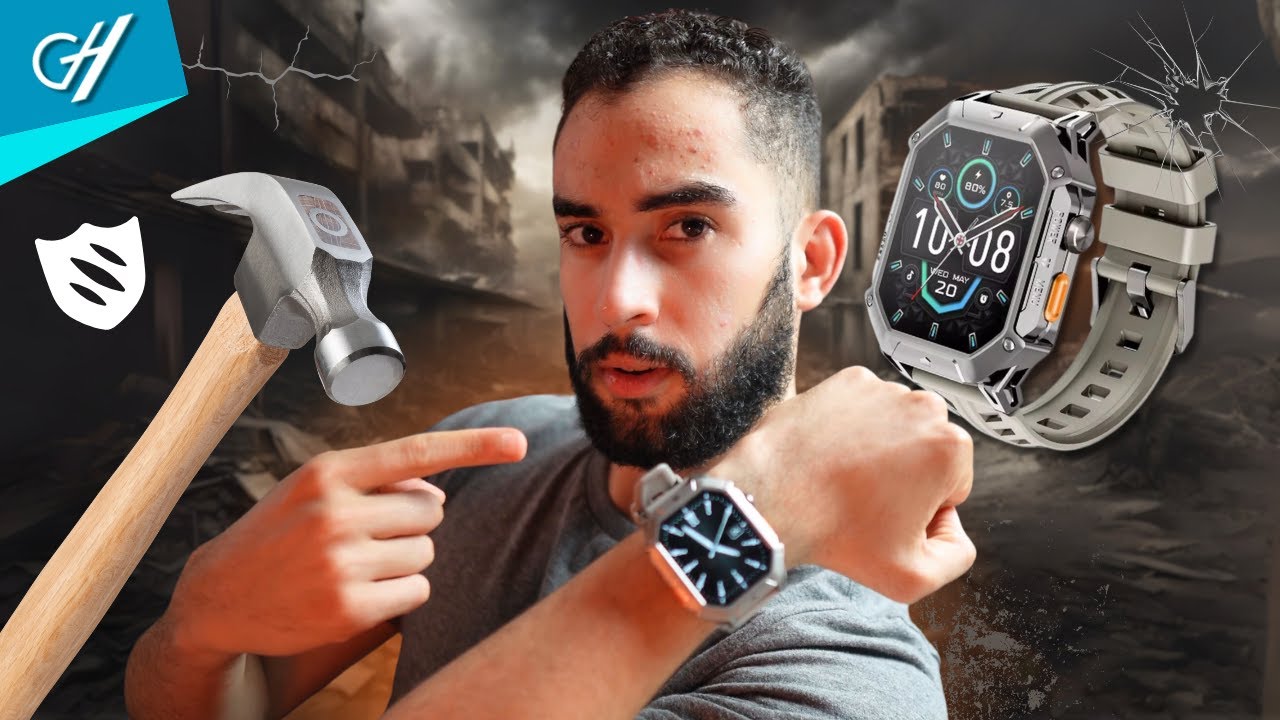 🔨⌚O SmartWatch mais RESISTENTE DO MUNDO?🌍🔥Haylou IRON N1