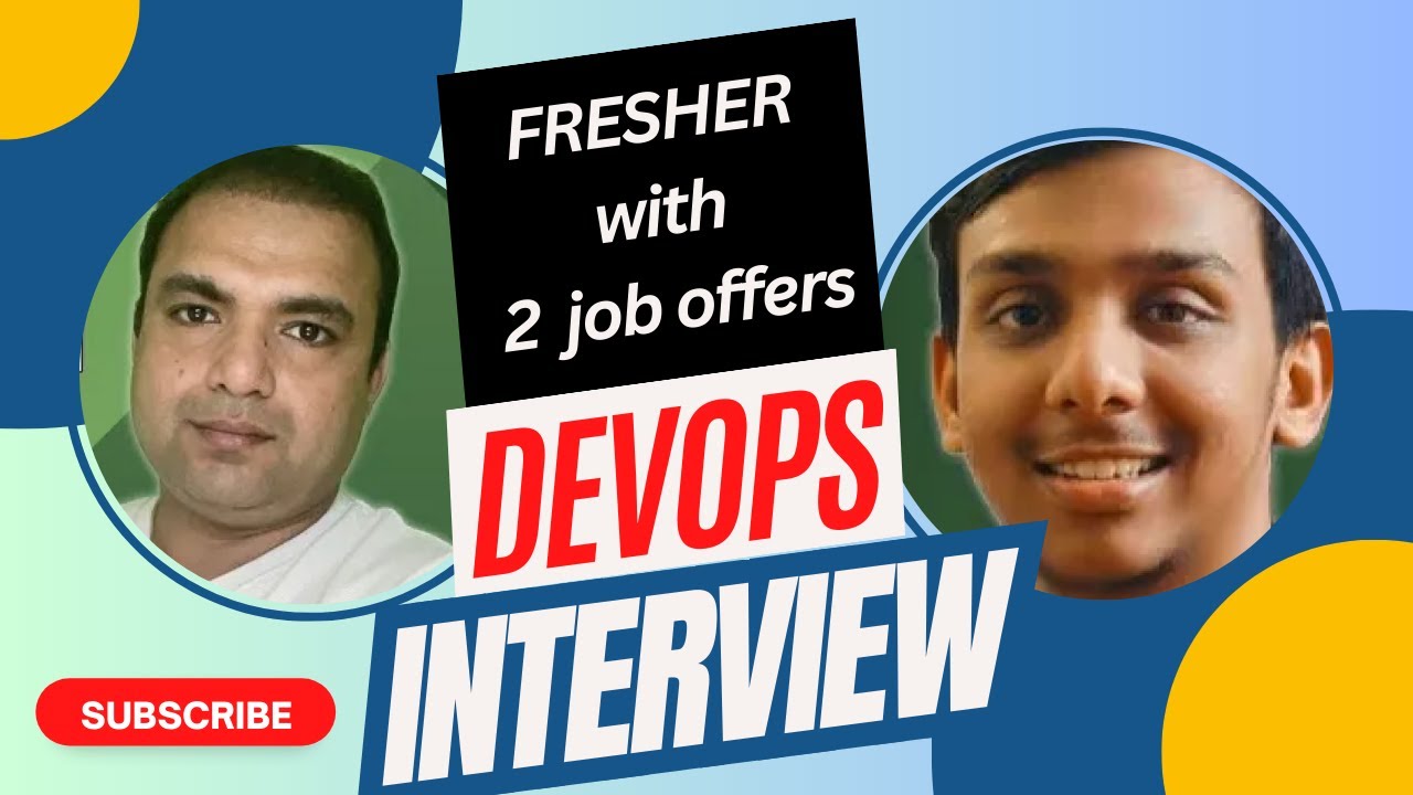 Interview of Smart Fresher who got 2 DevOps jobs #devops #freshers #freshersjobs #devopsjobs #cloud