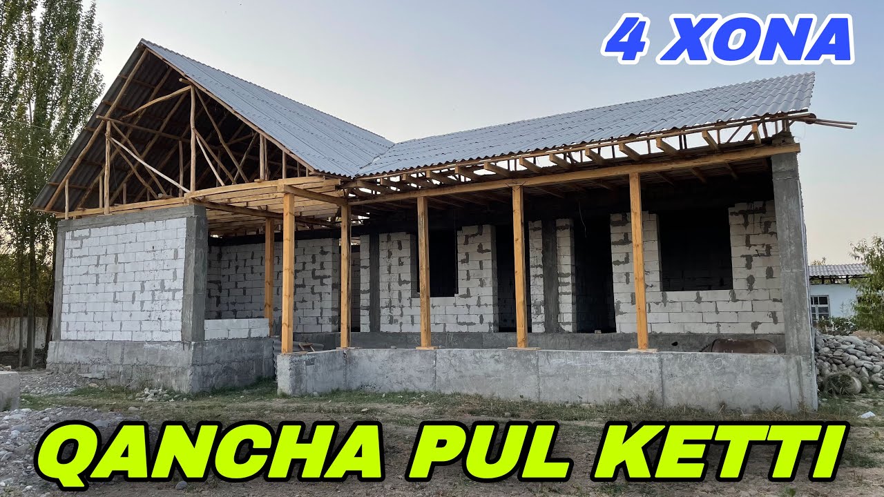 4 XONA UYGA QANCHA PUL KETTI PENOBLOKDAN TOLIQ ABZOR