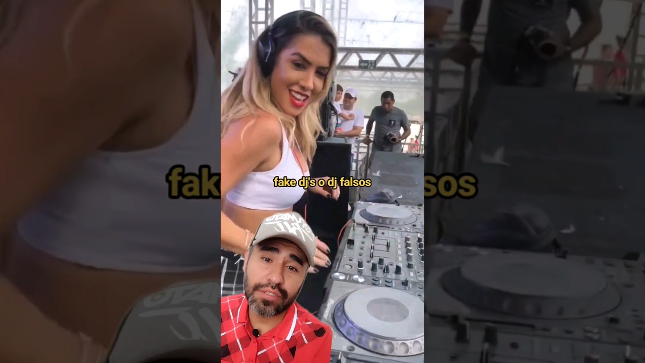 Fake dj Larissa Lahw 🫣 #fake #fakedj #dj #falso