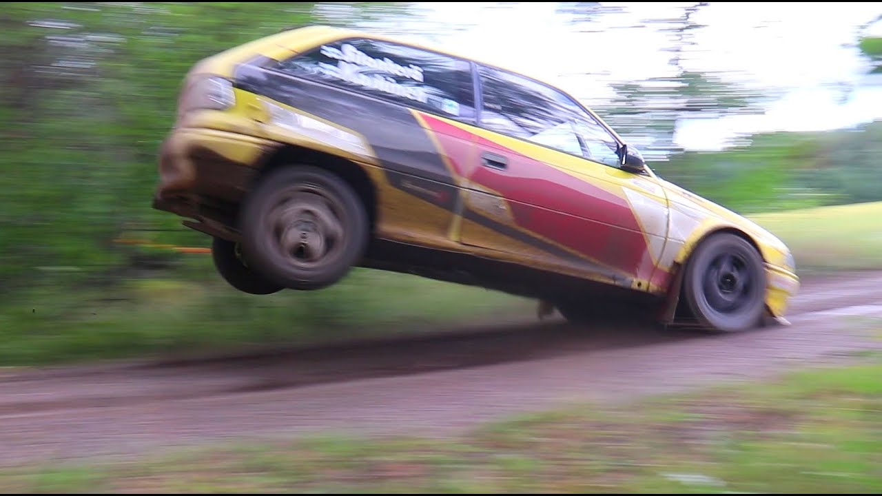 Laitila Rally Test Stage 25.7.2020, Jumps And Pure Sound!