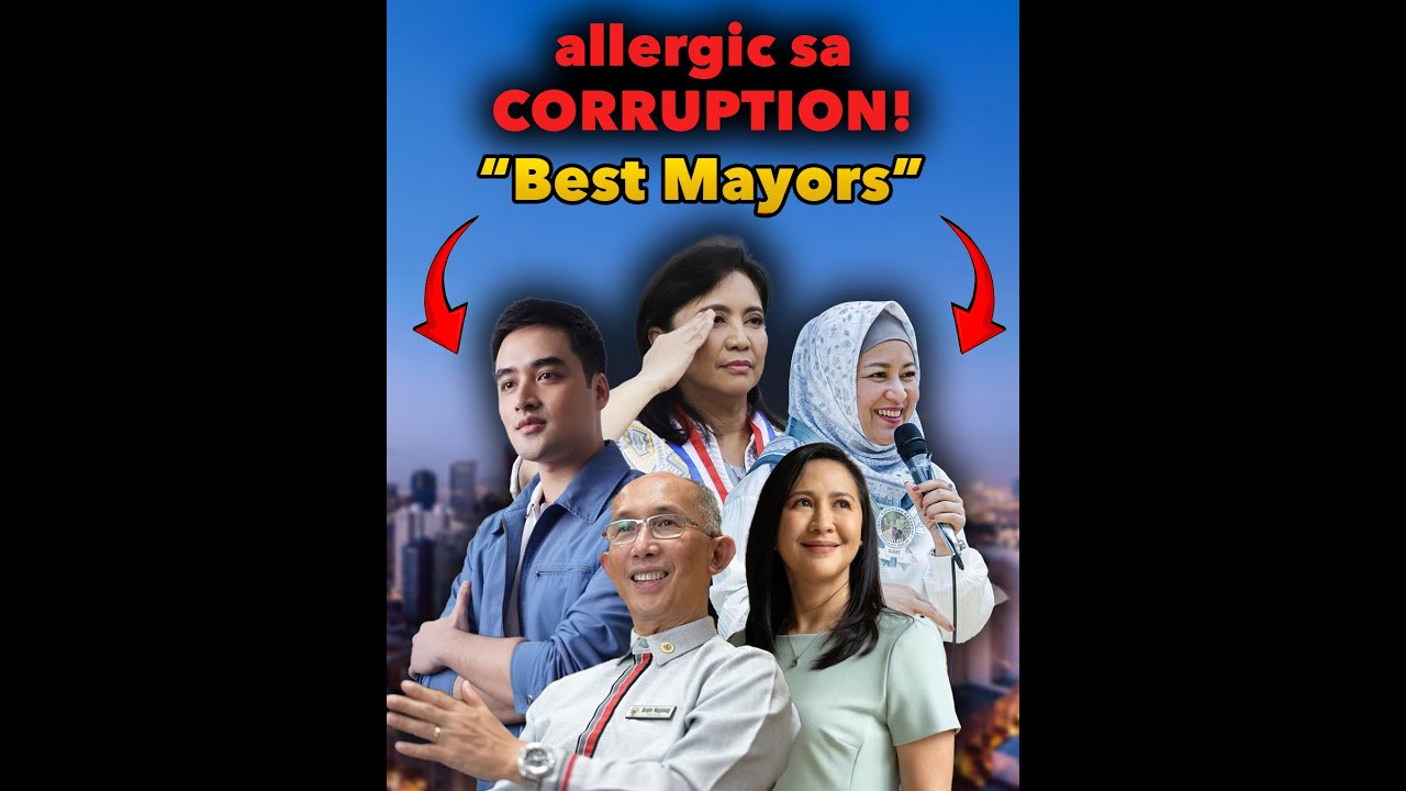 Mga Best MAYORS sa Pinas! 🫡 𝙈𝘼𝙏𝙄𝙉𝙊, 𝙈𝘼𝙇𝙄𝙉𝙄𝙎, 𝘼𝙇𝙇𝙀𝙍𝙂𝙄𝘾 𝙎𝘼 𝘾𝙊𝙍𝙍𝙐𝙋𝙏𝙄𝙊𝙉!