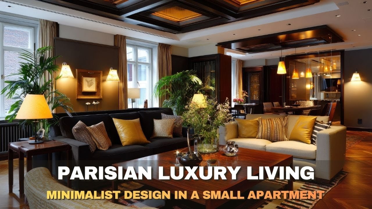 Small Apartment, Big Parisian Luxury | How Minimalism Redefines Urban Elegance