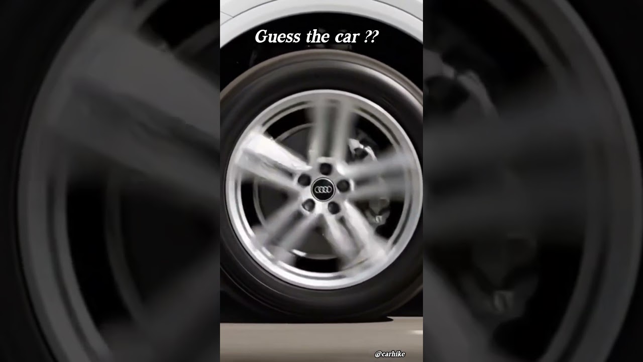 Guess the car by its Alloy wheel challenge 