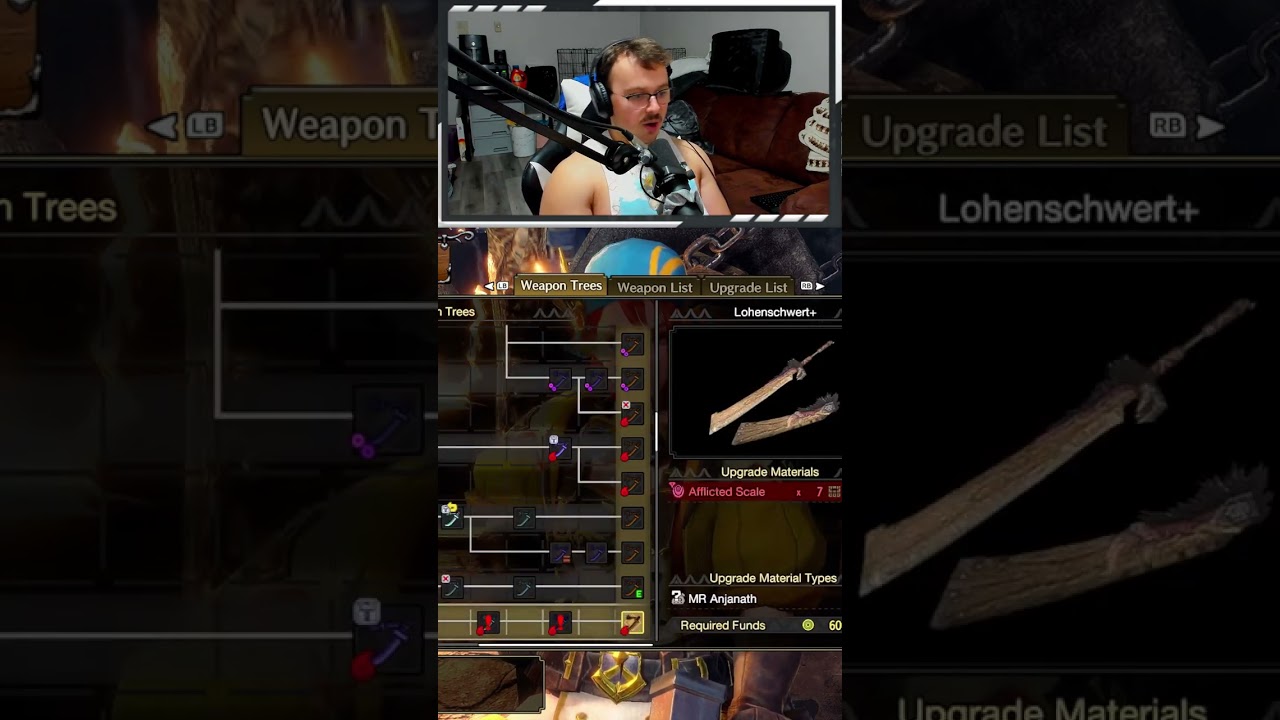 WHERE MY STATUS WEAPONS AT? #mhrise #mhrsb #shorts