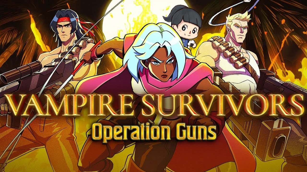 【Vampire Survivors】魂斗羅コラボ！！！！　switch　初見実況 LIVE　ヴァンサバ
