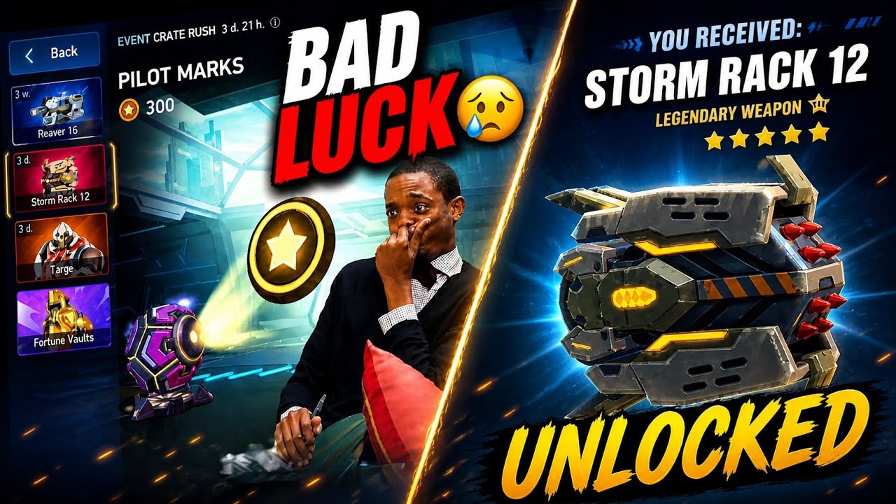 Моя удача умерла 💀 Storm Rack 12 Crate Rush (19 вращений) | МЕХА АРЕНА