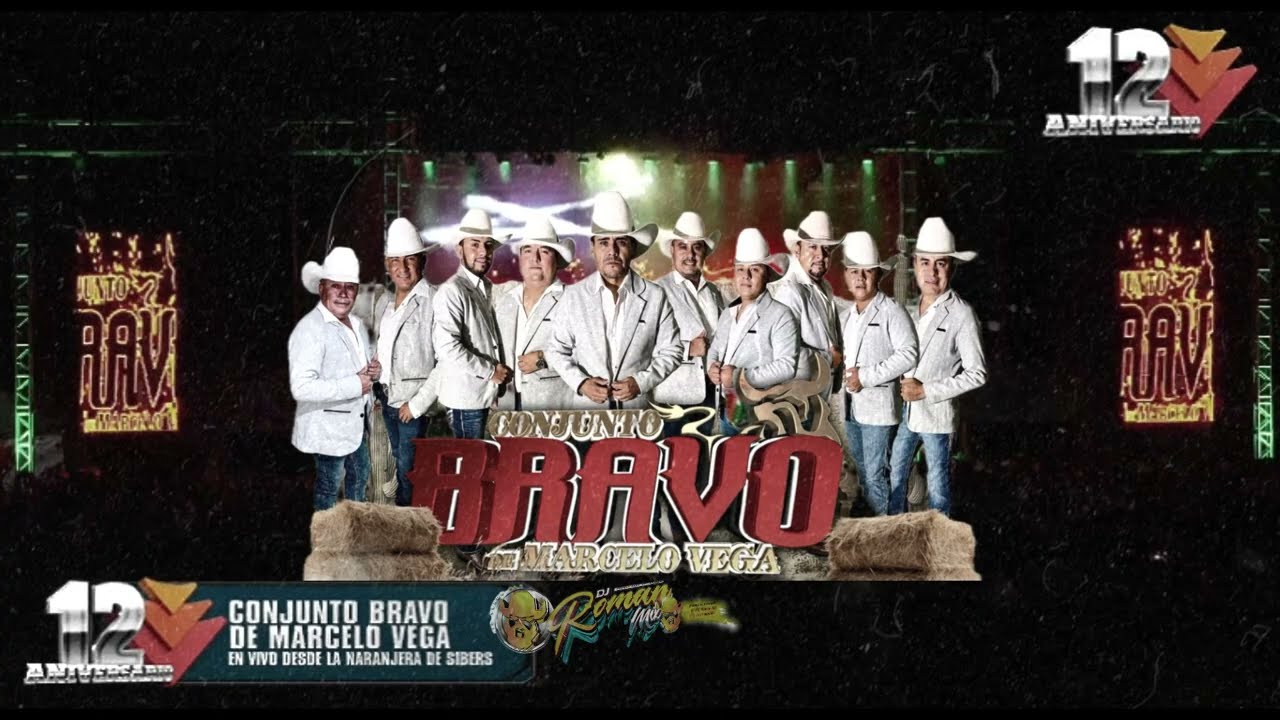Conjunto El Bravo De Marcelo Vega |  CD De La Naranjera Refugio 2025 / Dj Roman-MIX