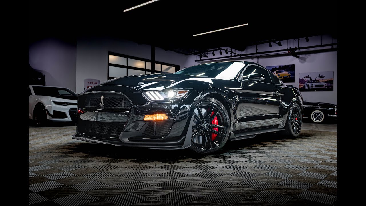 2020 Ford Mustang Shelby GT500! Only 5K miles! Shadow Black! 5.2L Supercharged V8! 760 HP!