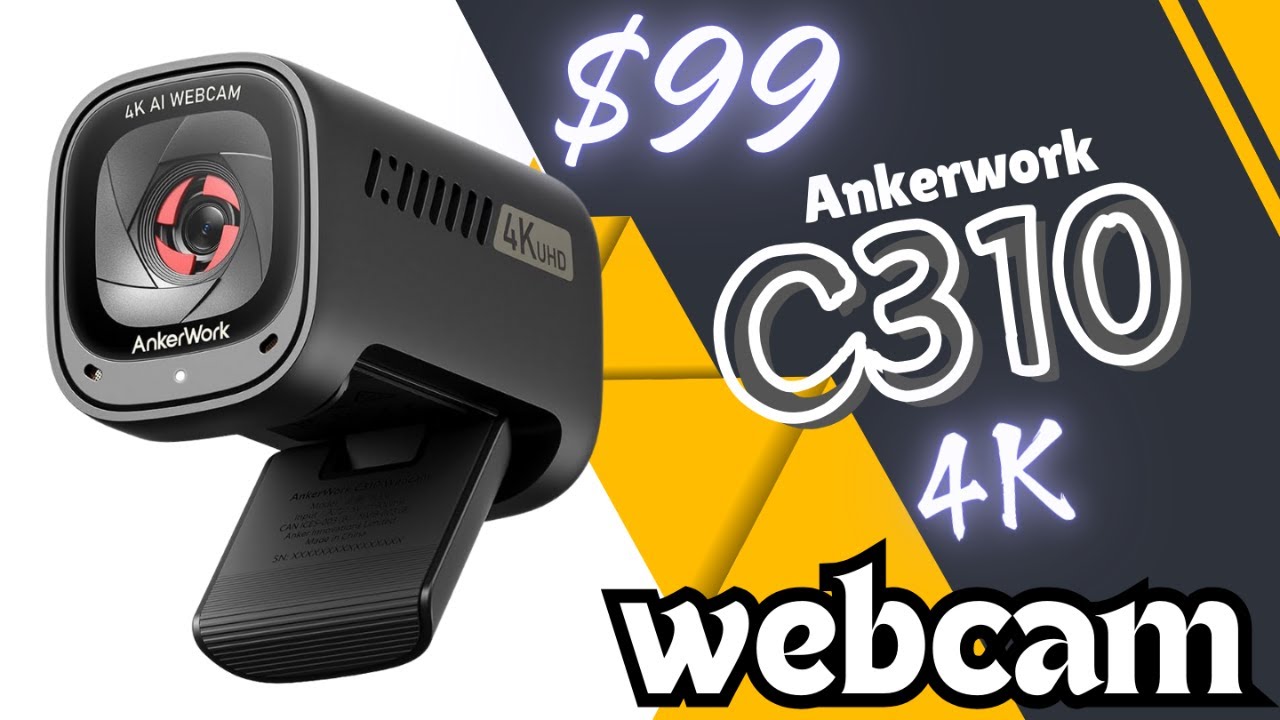 Веб-камера Ankerwork C310 4K — выгодная покупка всего за 99 долларов
