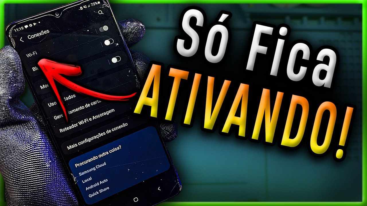 Galaxy A12 Não Funciona Wi-Fi Só Fica Ativando! (Esse Deu Trabalho!)