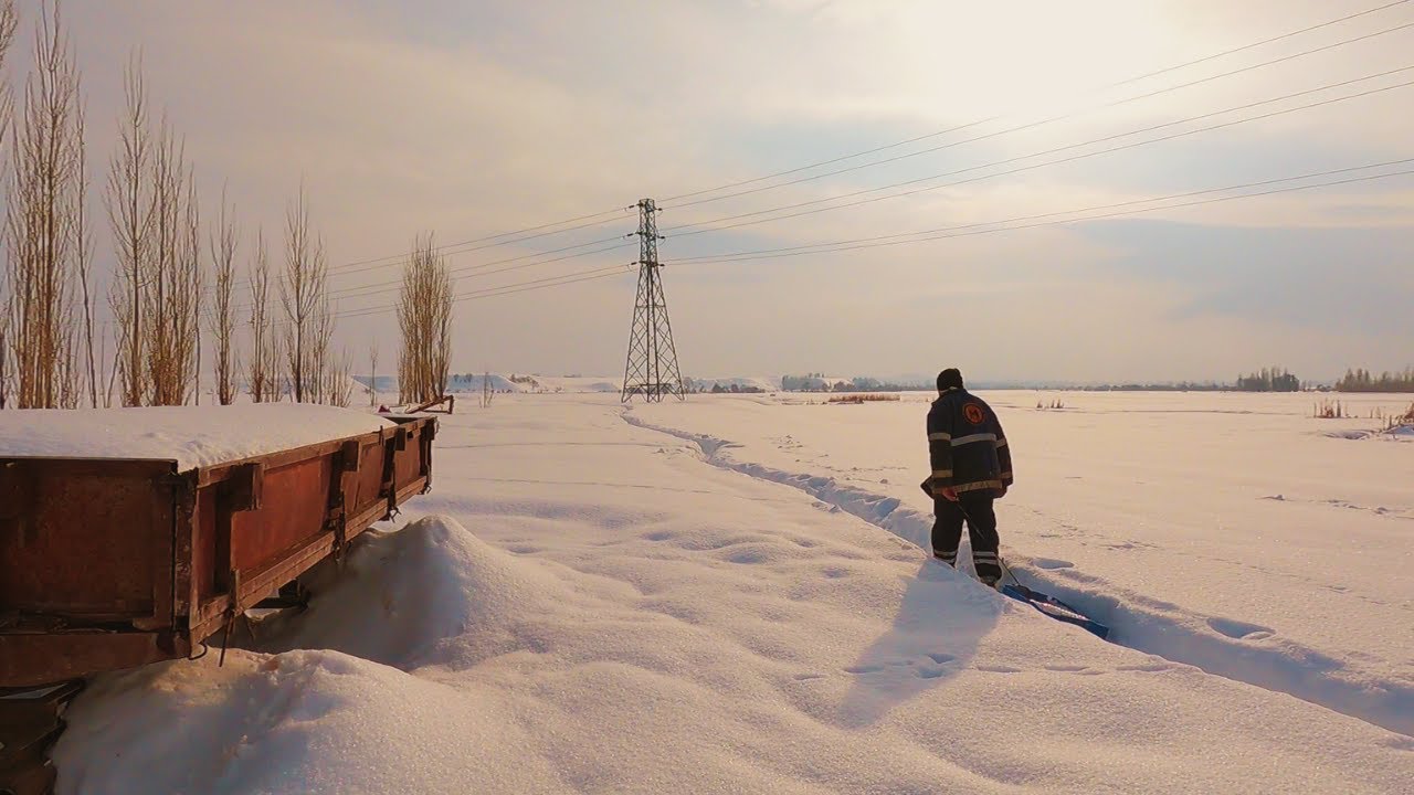 ЗИМНИЙ ДЕНЬ ПАСТУШКА В ДЕРЕВНЕ В СЛОЖНЫХ УСЛОВИЯХ АНАТОЛИИ #документальный фильм #деревенскаяжизнь