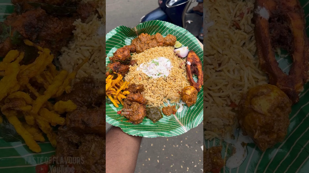 Cheapest Roadside Unlimited Non Veg Meals #shorts #youtubeshorts #roadsidemeals #foodie