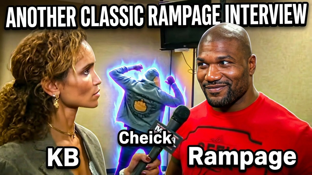Rampage Jackson Post-Fight Interview After Jon Jones Fight At UFC 135 (Cheick Kongo Comedy Included)