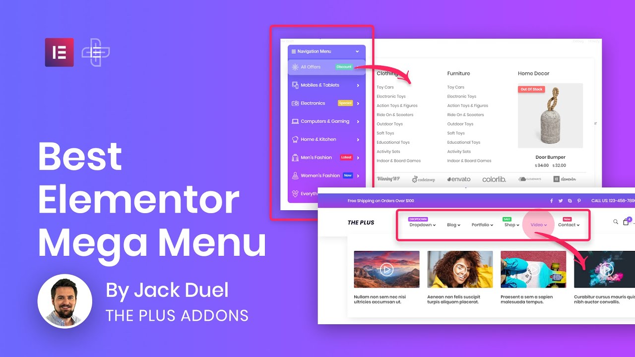 This Elementor Mega Menu Setup Will Save You Hours of Design Work!