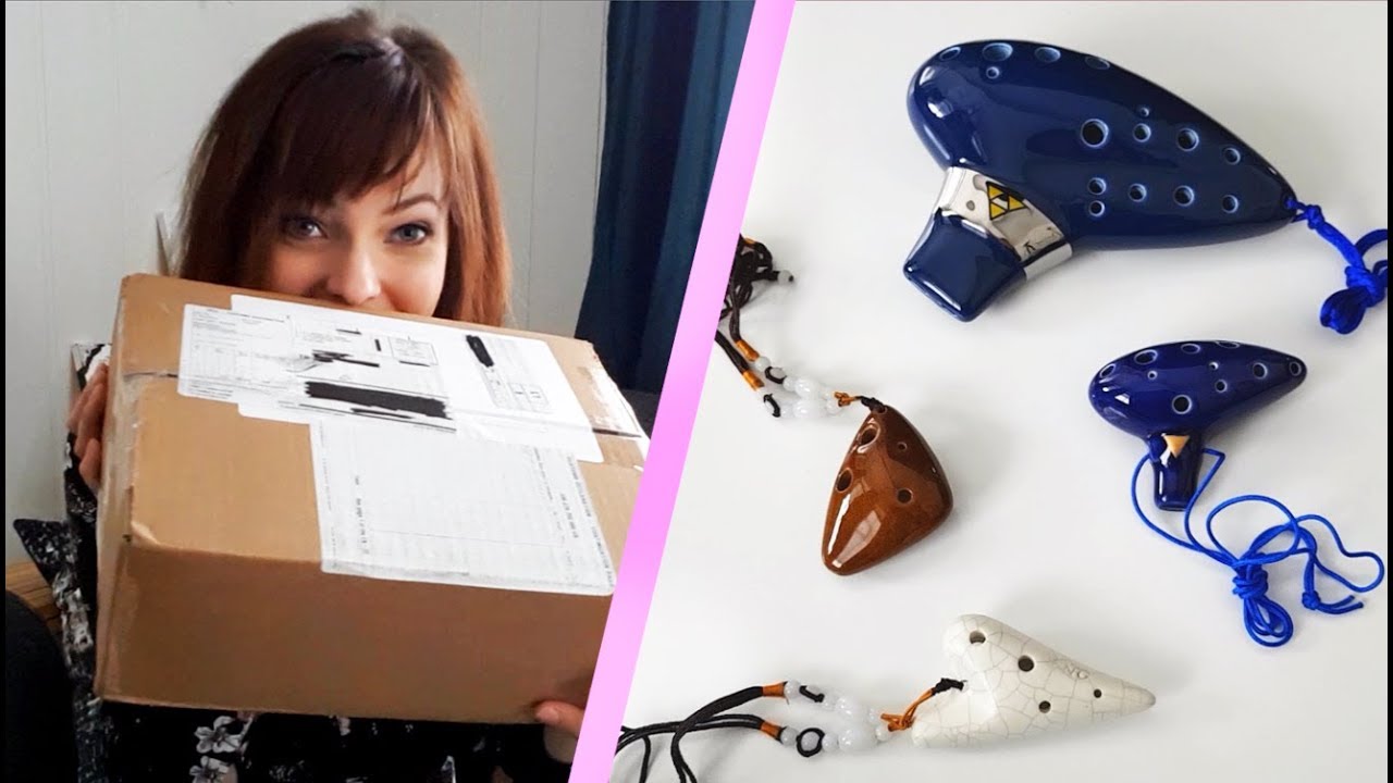 I bought 4 new ocarinas! - Unboxing video