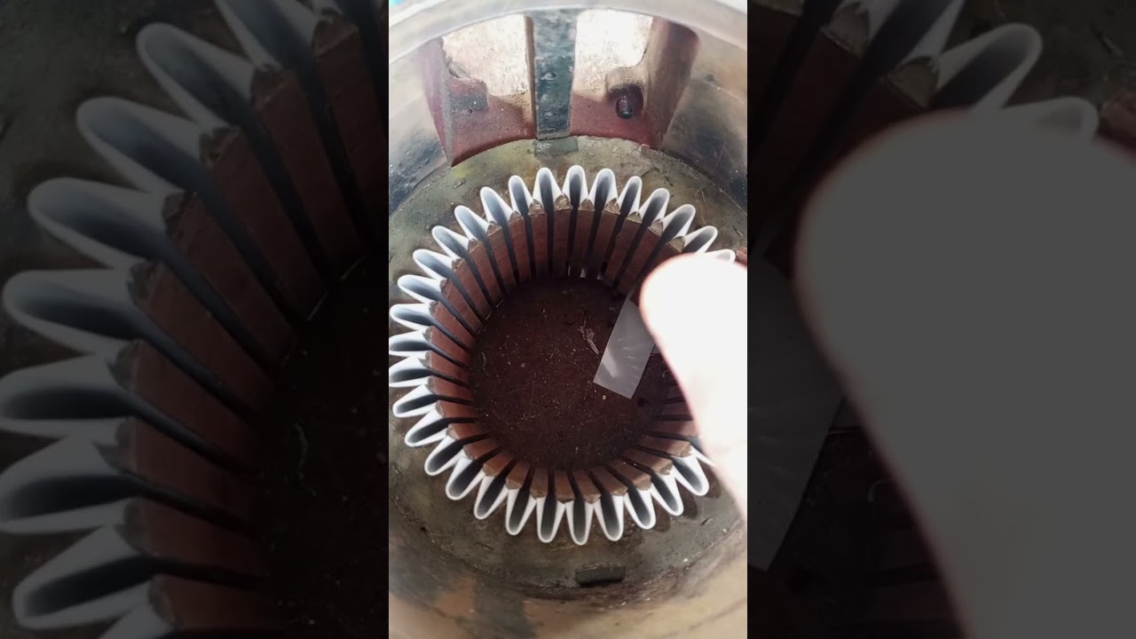 كيفية لف ماطور ثري  فيز   12مجموعه 