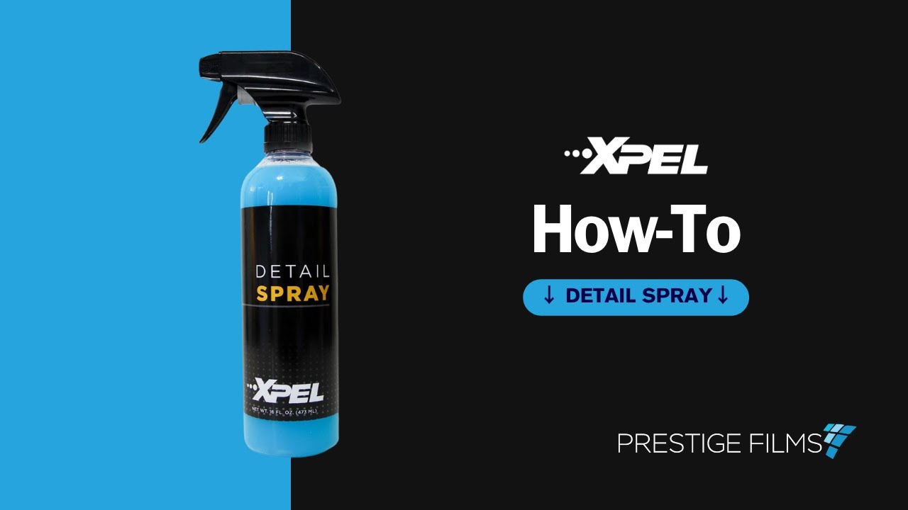 How to use Xpel Detail Spray #howto