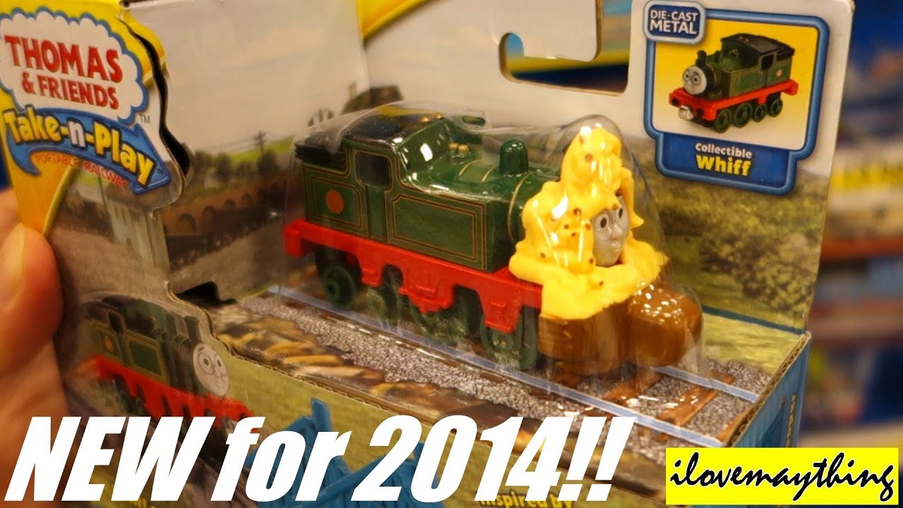 NEW for 2014! Whiff's Banana Blooper Take N Play - Thomas & Friends Playset