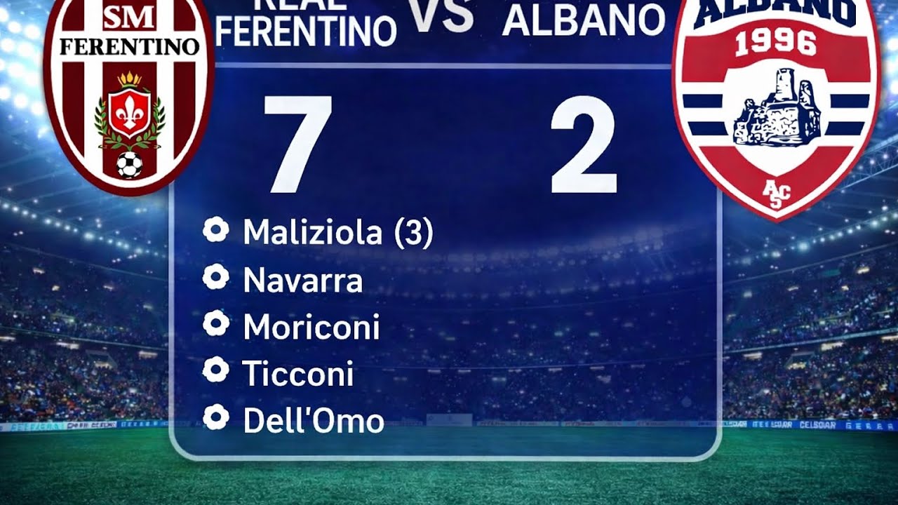 Real Ferentino vs Albano