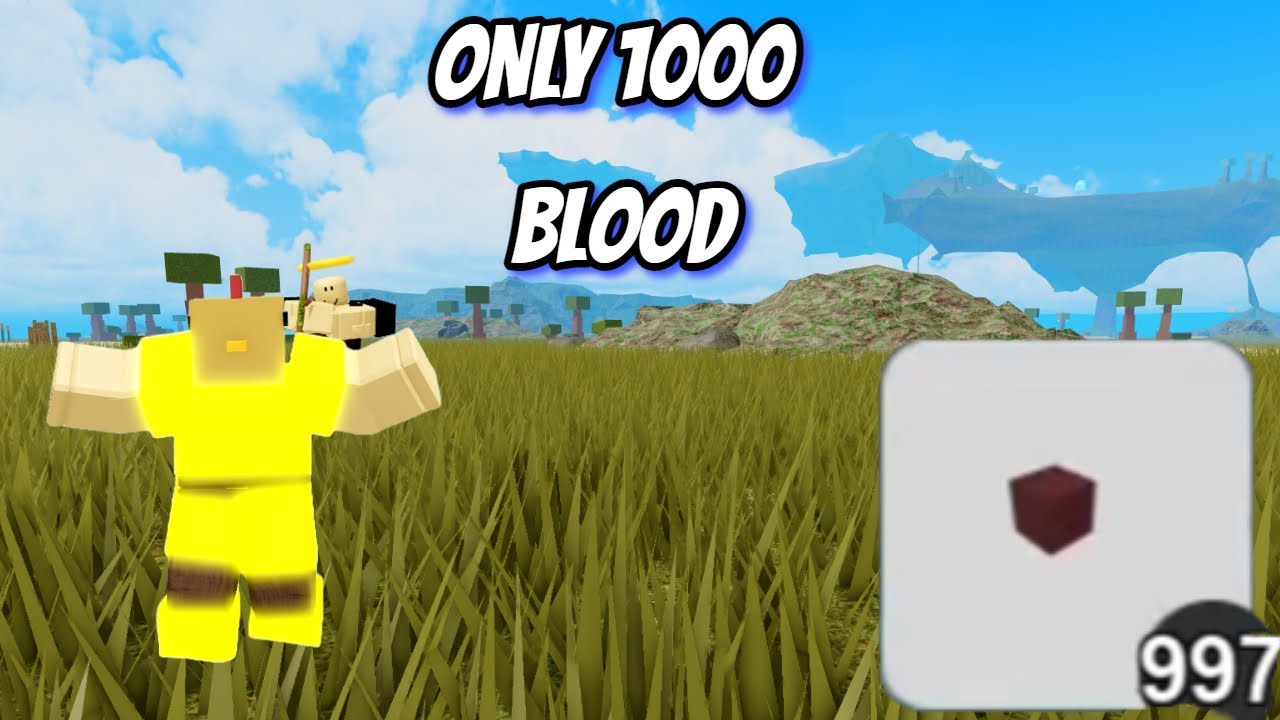 Booga Booga PVP but I only have 1k bloodfruit