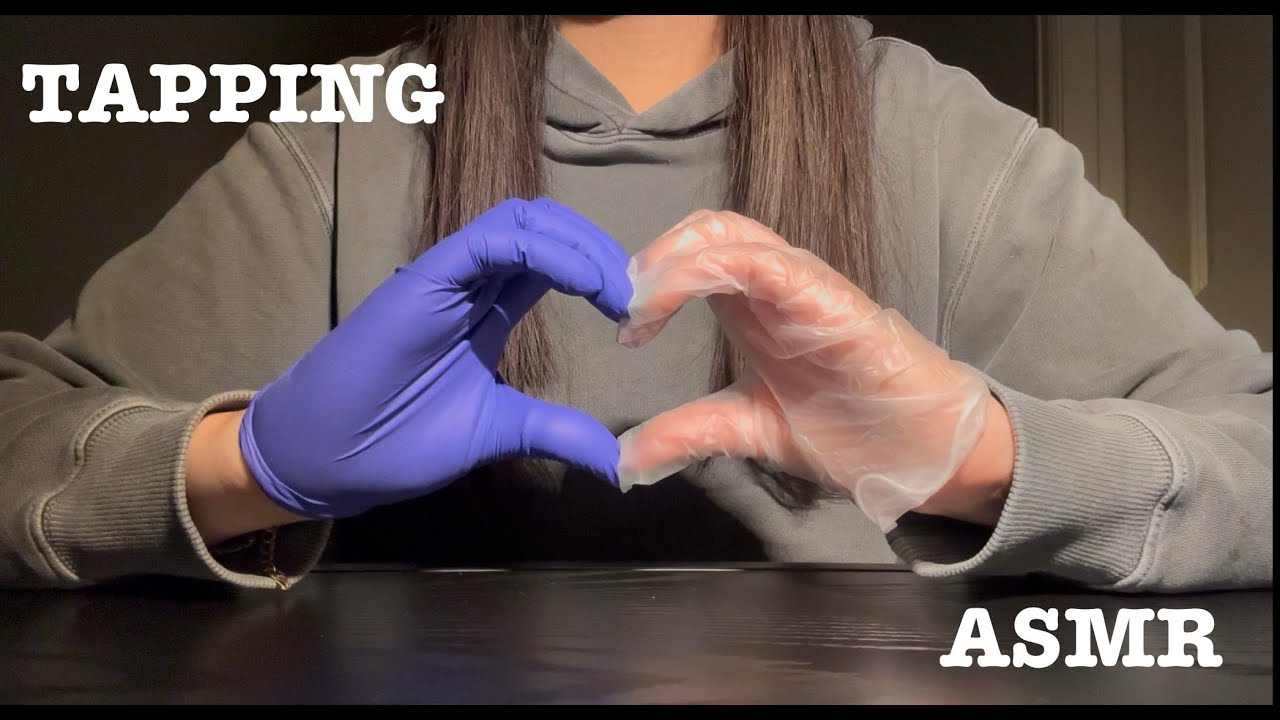 TAPPING ASMR ( what tapping did y'all like best?) #asmr #tapping #gloves