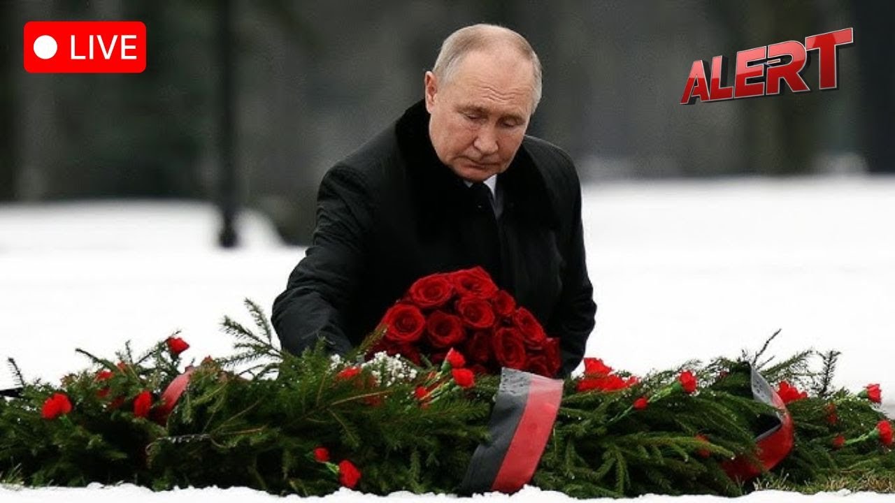Live: Russian President Putin Honors Leningrad's WWII Dead At St Petersburg Memorial | ALERT News