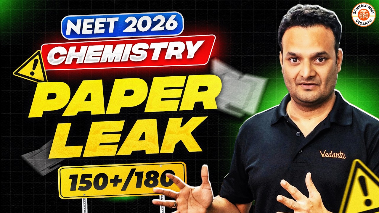 NEET 2026 Chemistry 
