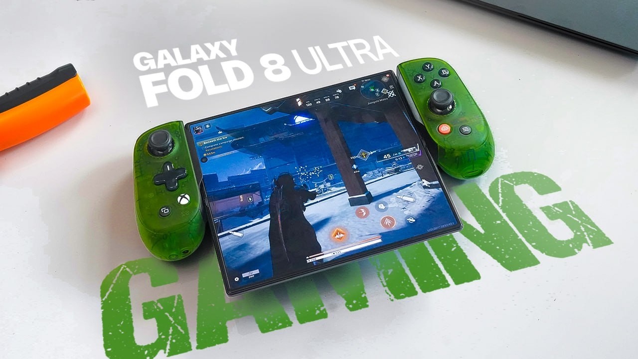 Обзор игрового Samsung Galaxy Z Fold 8 Ultra!