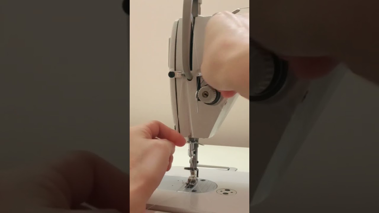 COMO TROCAR LINHA DA MÁQUINA RETA INDUSTRIAL 