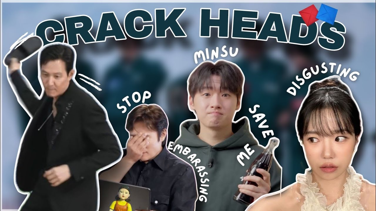 Squid games cast being 100%  crackheads!