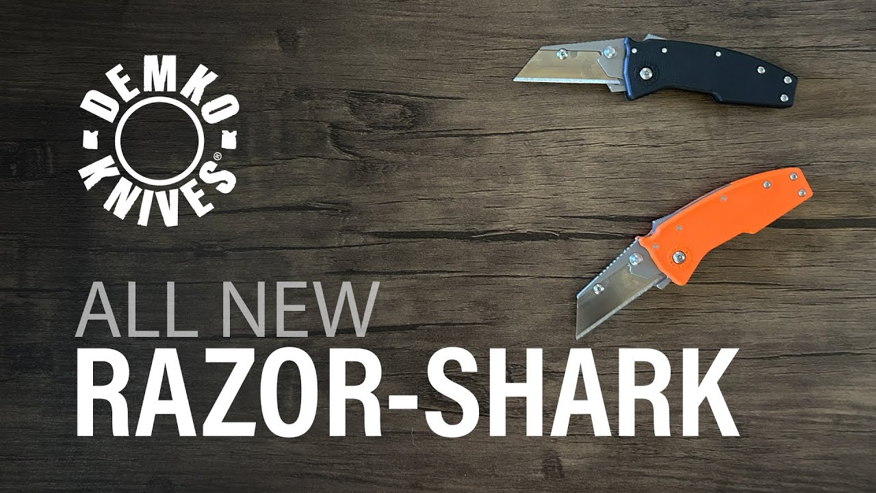 The Demko Razor-Shark Utility Knife feat. Andrew Demko