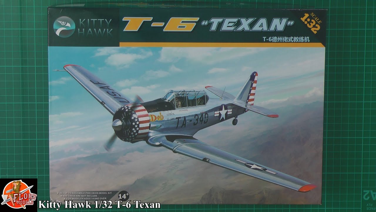 Kitty Hawk 1/32nd T 6 Texan review