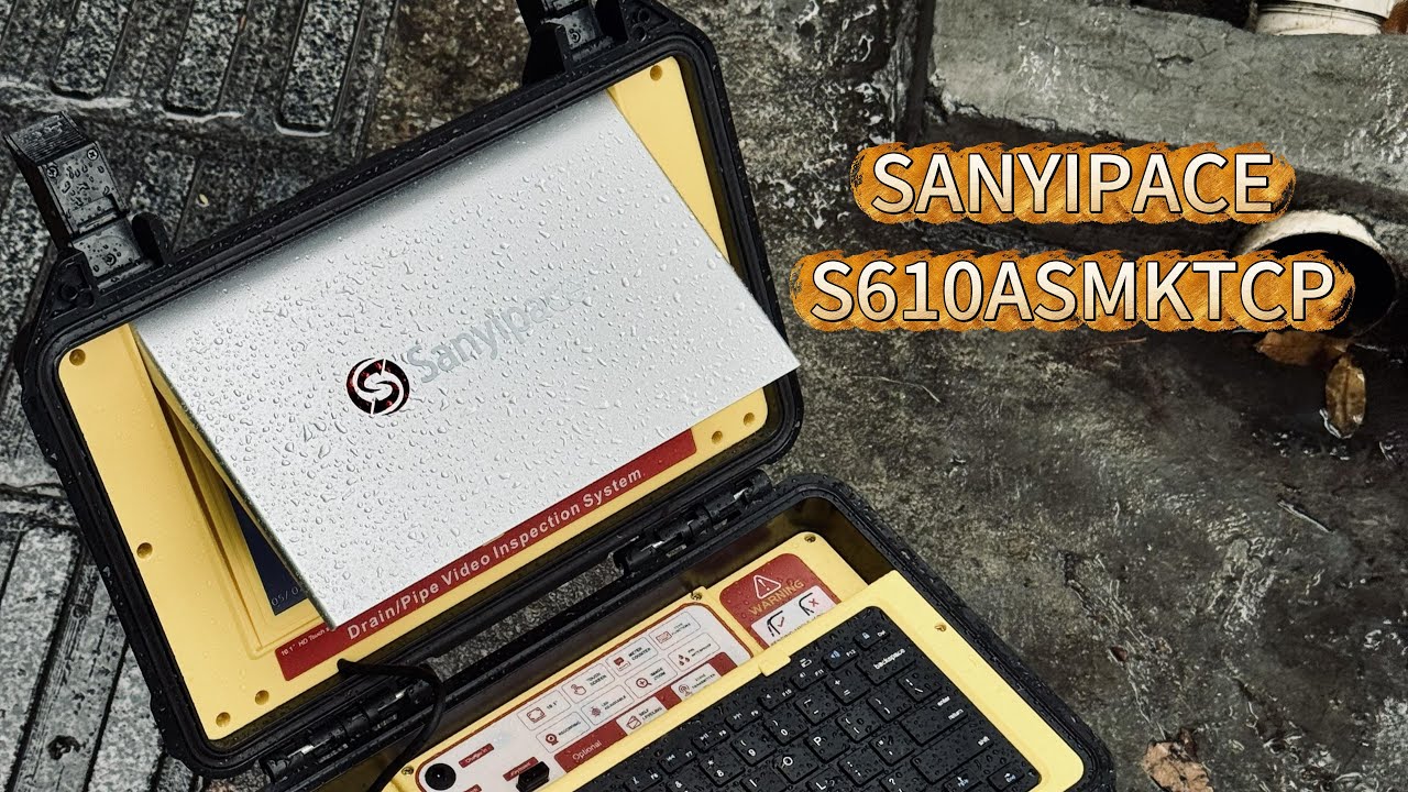 SANYIPACE:The Ultimate Drain X-ray Vision? Self-leveling and 512Hz Radar, No More Blind Clearing!