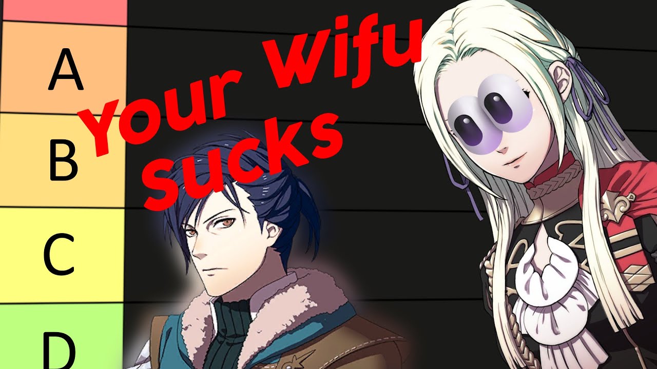 Fire Emblem Three Houses Tiermaker - Blue Lions