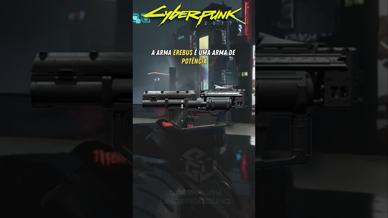 ☠️ Haunted weapon in Cyberpunk 2077 EREBUS #cyberpunk2077 #cyberpunk2077tips #cdprojektred