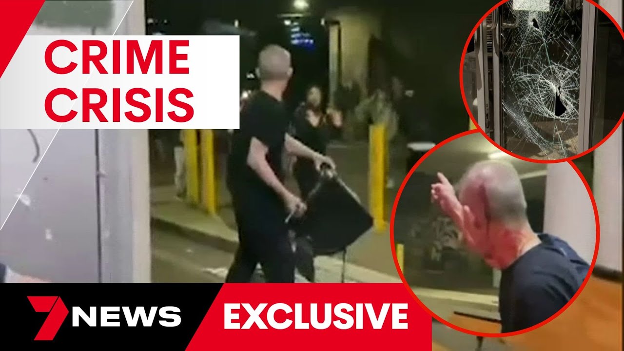 Shock response from police after out-of-control teens go on restaurant rampage | 7 News Australia