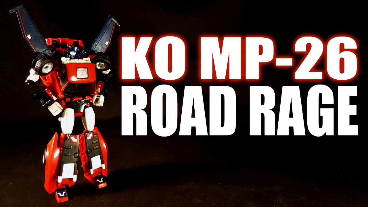 KO MP-26 CP-26 Road Rage Transformers Masterpiece robot figure review