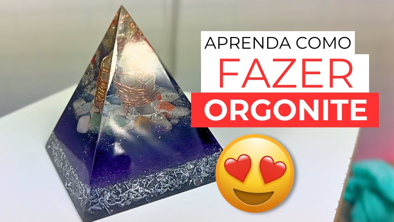 Tutorial Completo de como criar Orgonites com resina póliester.