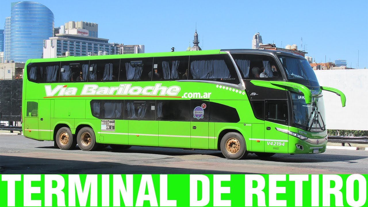 Terminales y Rodoviarios #4 - Movimiento de Buses en Terminal de Retiro - Buenos Aires (Argentina)