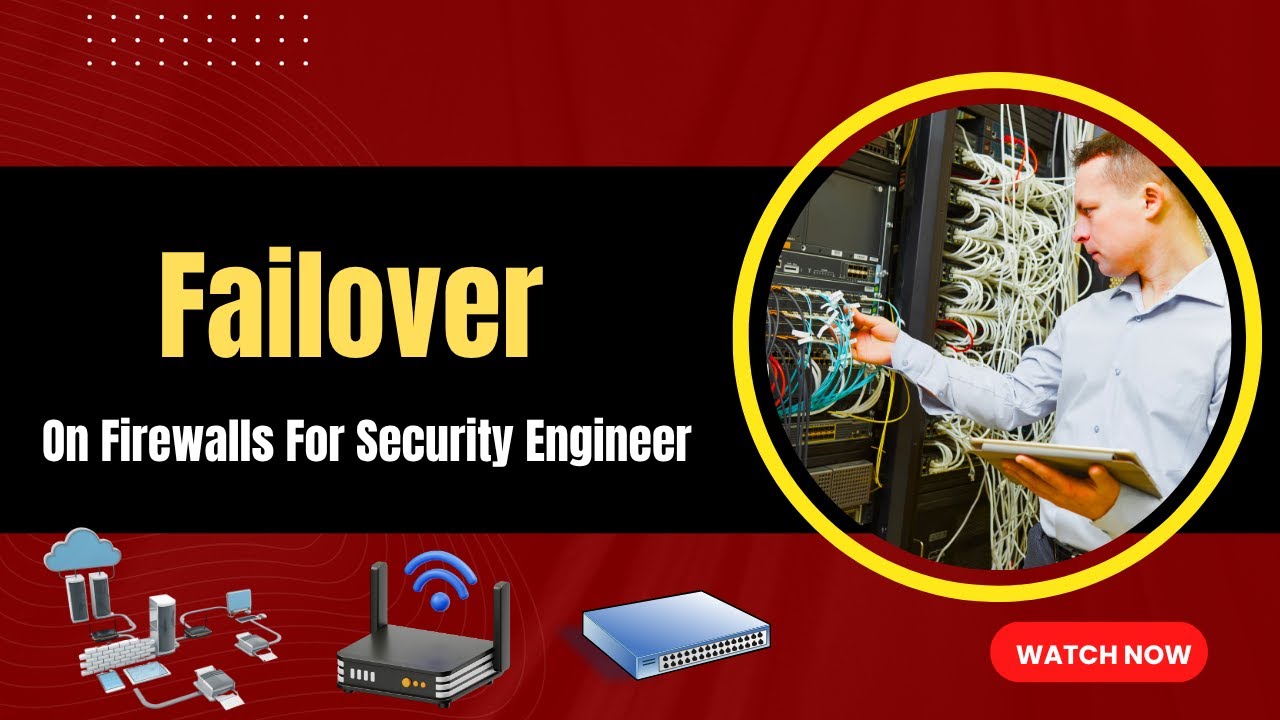 Failover on Firewall For Network Security Engineer | Firewall Live Course at PM Networking