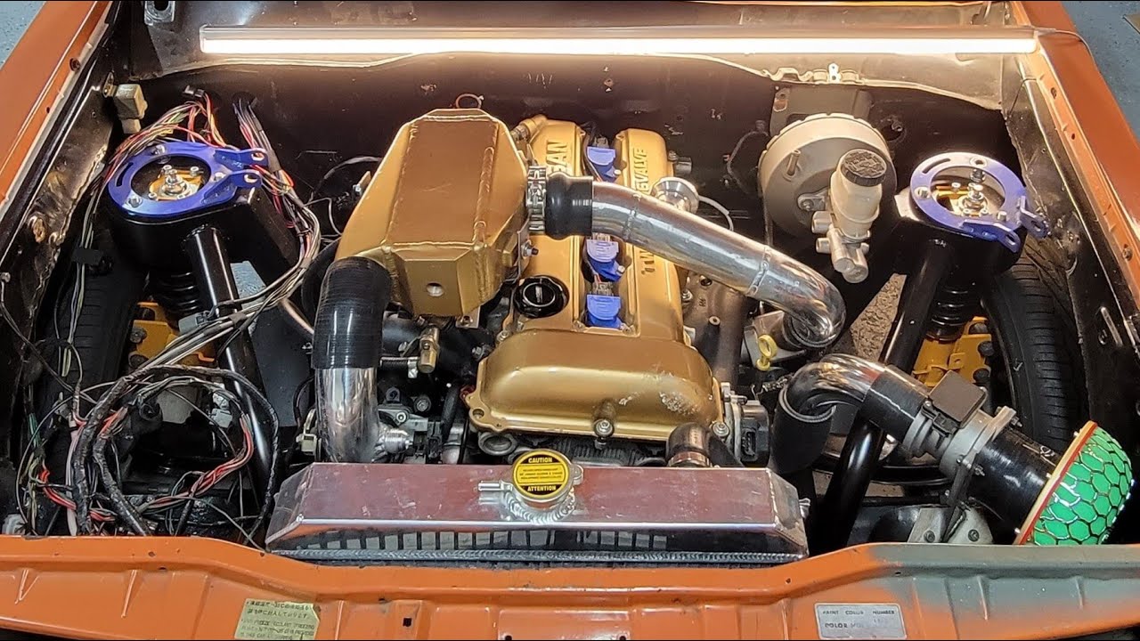 Air to water intercooler build Part 1- [SR20det - Datsun 620]