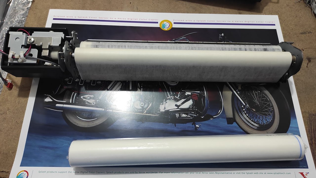 Troca da web de limpeza da Fusão da Mp7502  mp8000 Mp7001 Mp6000