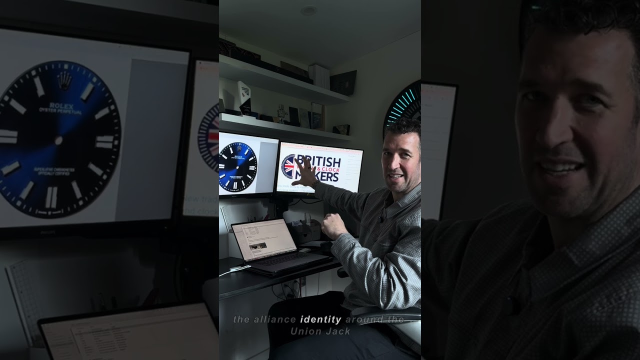 Part 2 Designing and choosing the materials  #timepiece #luxurytimepieces #youtubeshorts  #shorts