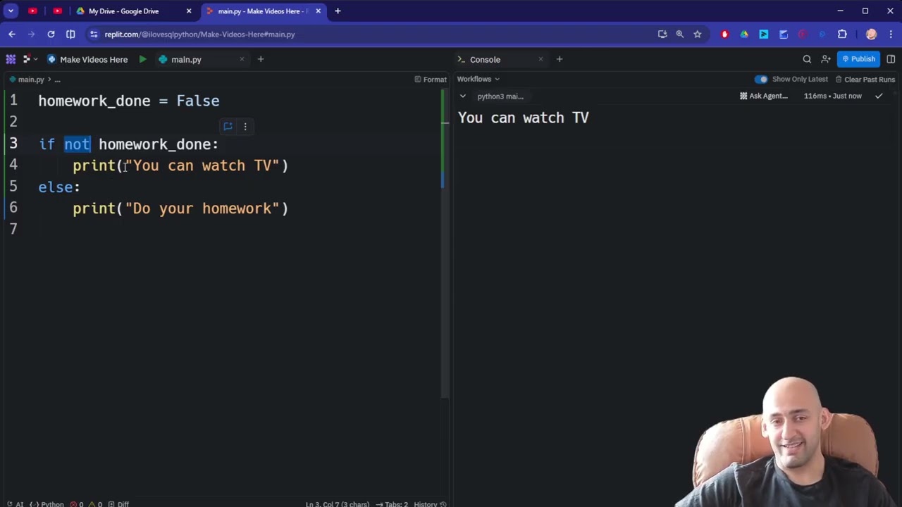 Python Conditionals 005